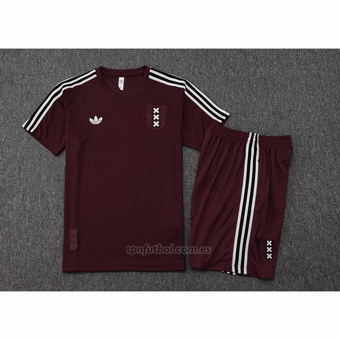 Chandal del Ajax Manga Corta 2025-2026 Rojo - Pantalon Corto